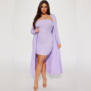 Violet dress
